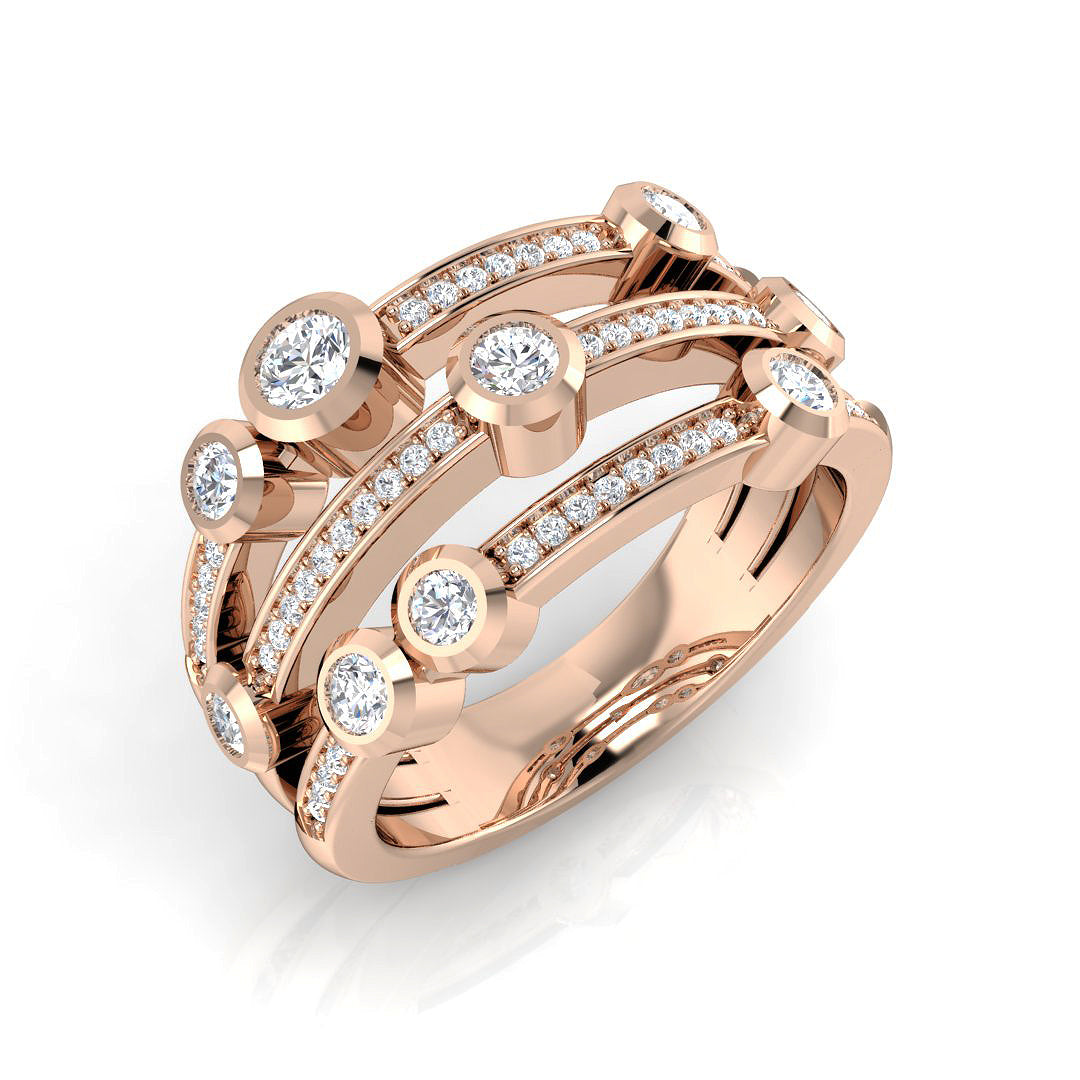 BJR0482 — Ring - 9k Rose Gold