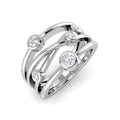 BJR0483 — Ring - 9k White Gold