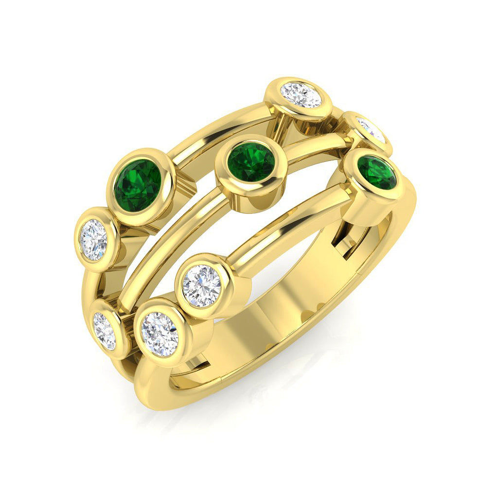 BJR0484 — Ring - 9k Yellow Gold