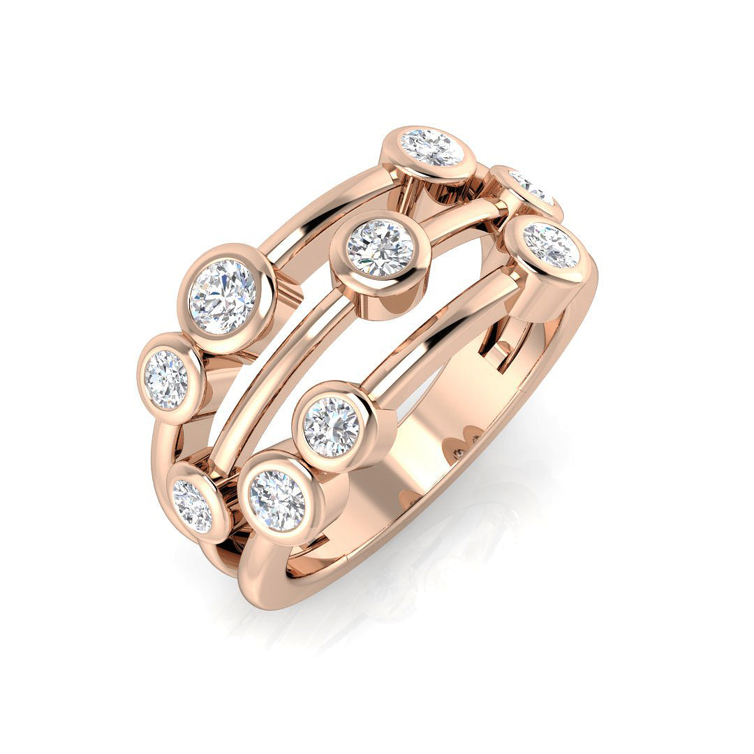 BJR0484 — Ring - 9k Rose Gold