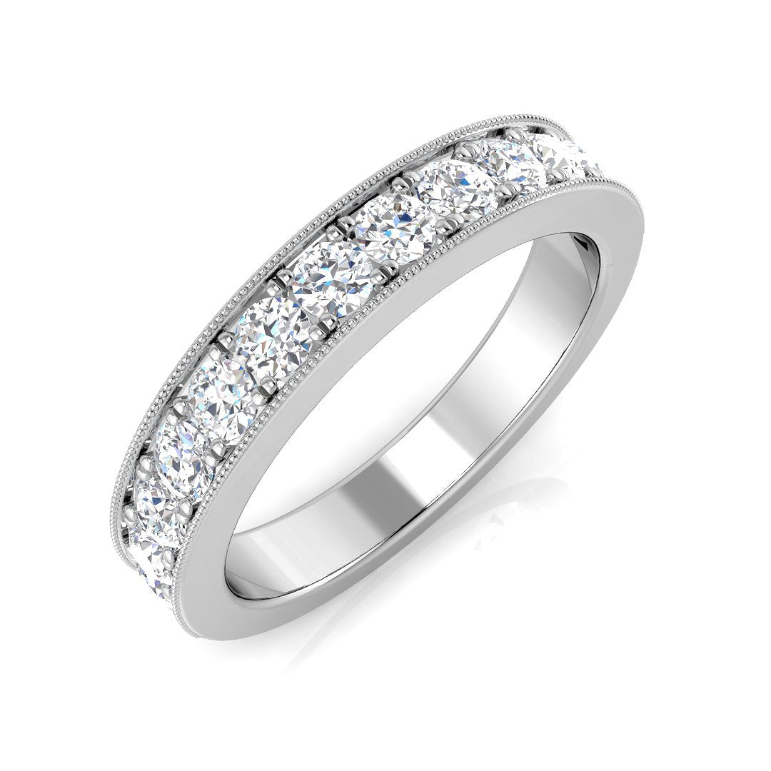 BJR0496 — Ring - 9k White Gold