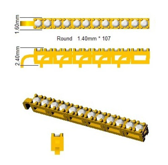 BL6474 — Bracelet - 9k Yellow Gold detail