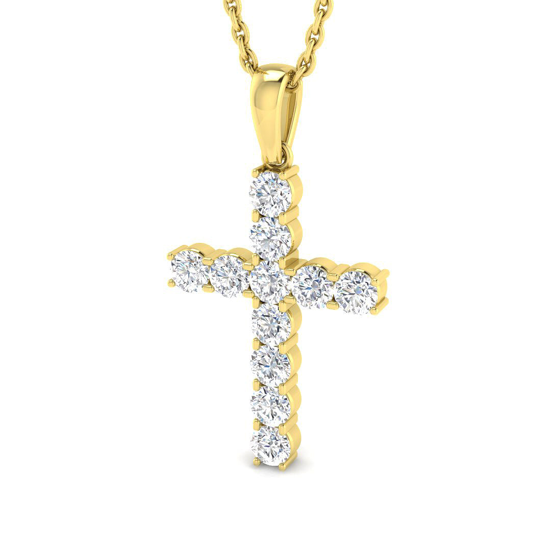 DCHQ1120 — Cross - 9k Yellow Gold
