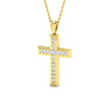 DCHQ26 — Cross - 9k Yellow Gold