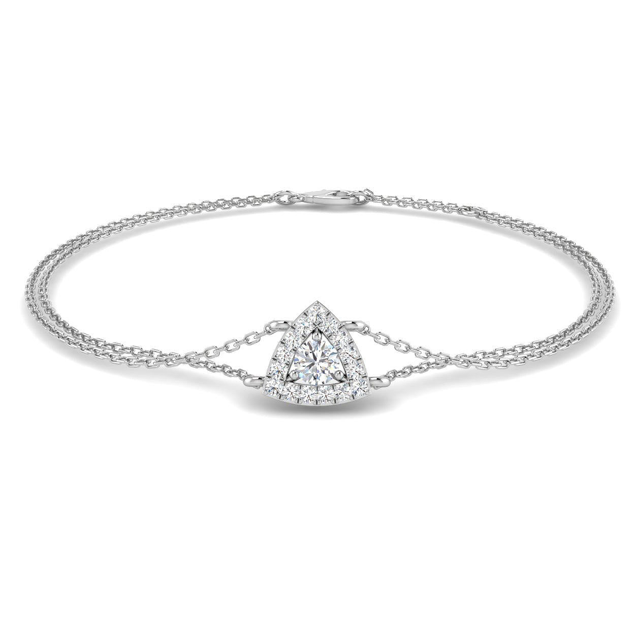 DNB0065 — Bracelet - 9k White Gold