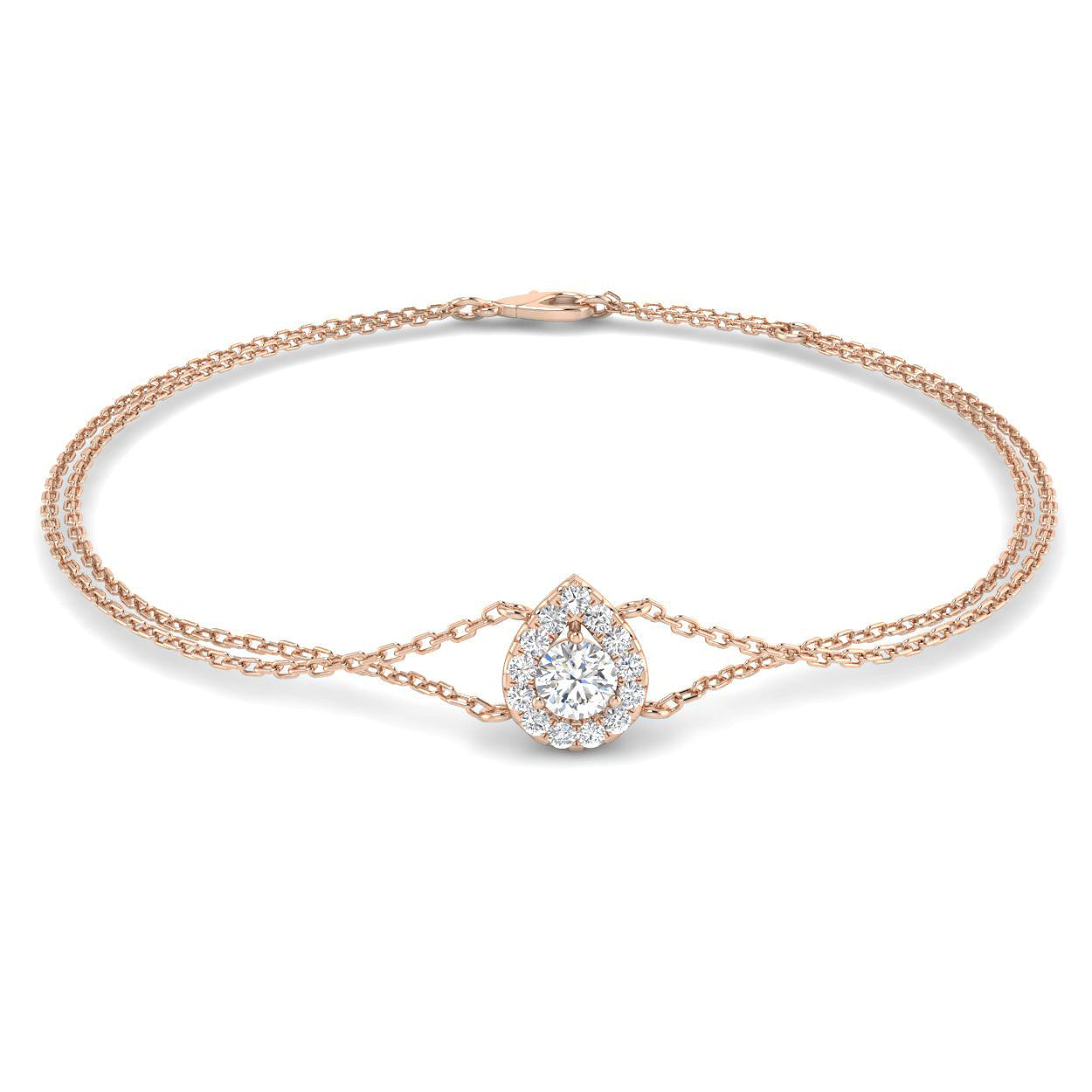 DNB0067 — Bracelet - 9k Rose Gold