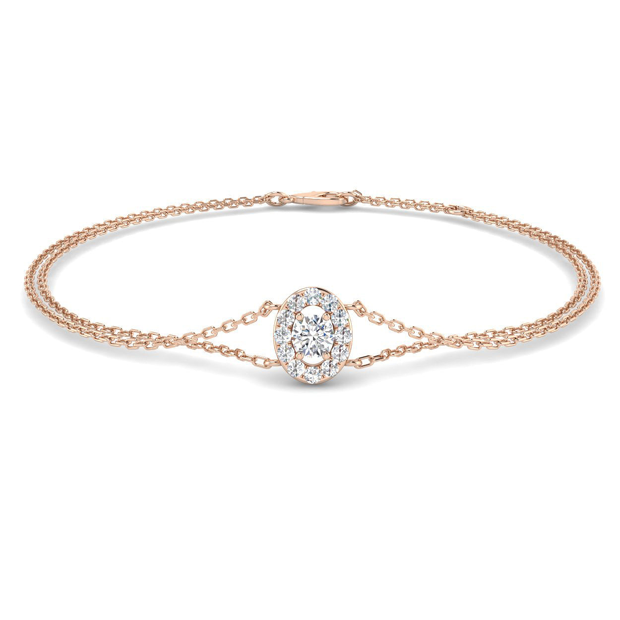 DNB0068 — Bracelet - 9k Rose Gold