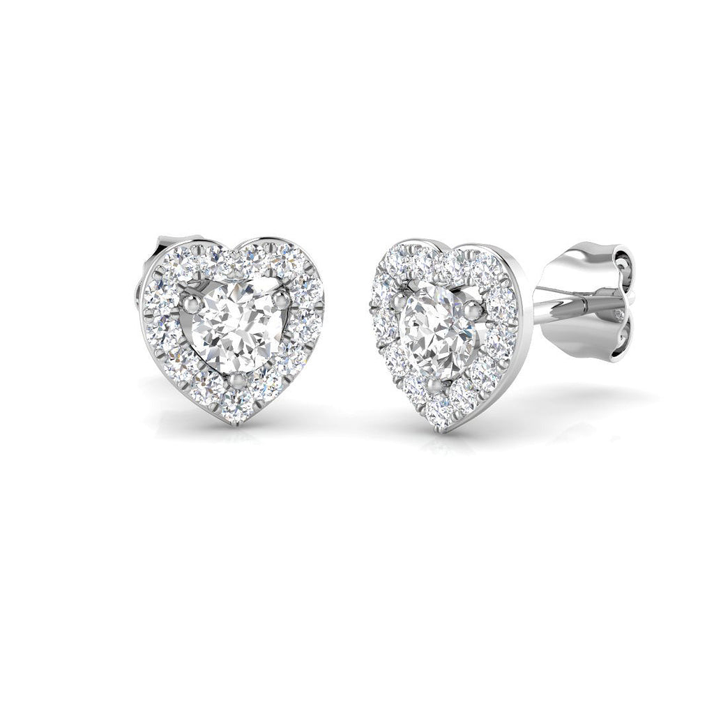 DNE0404 — Earrings - 9k White Gold