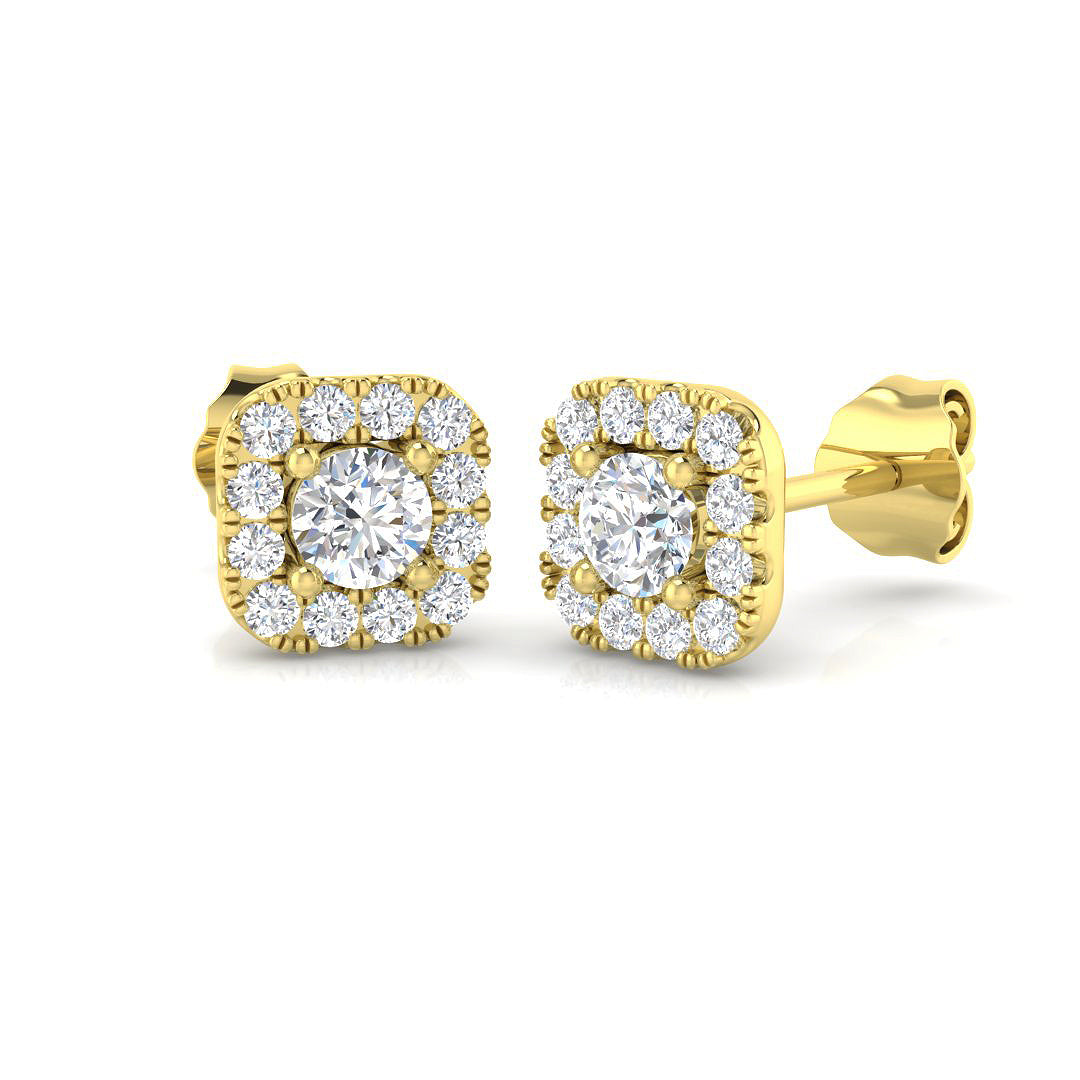 DNE0407 — Earrings - 9k Yellow Gold