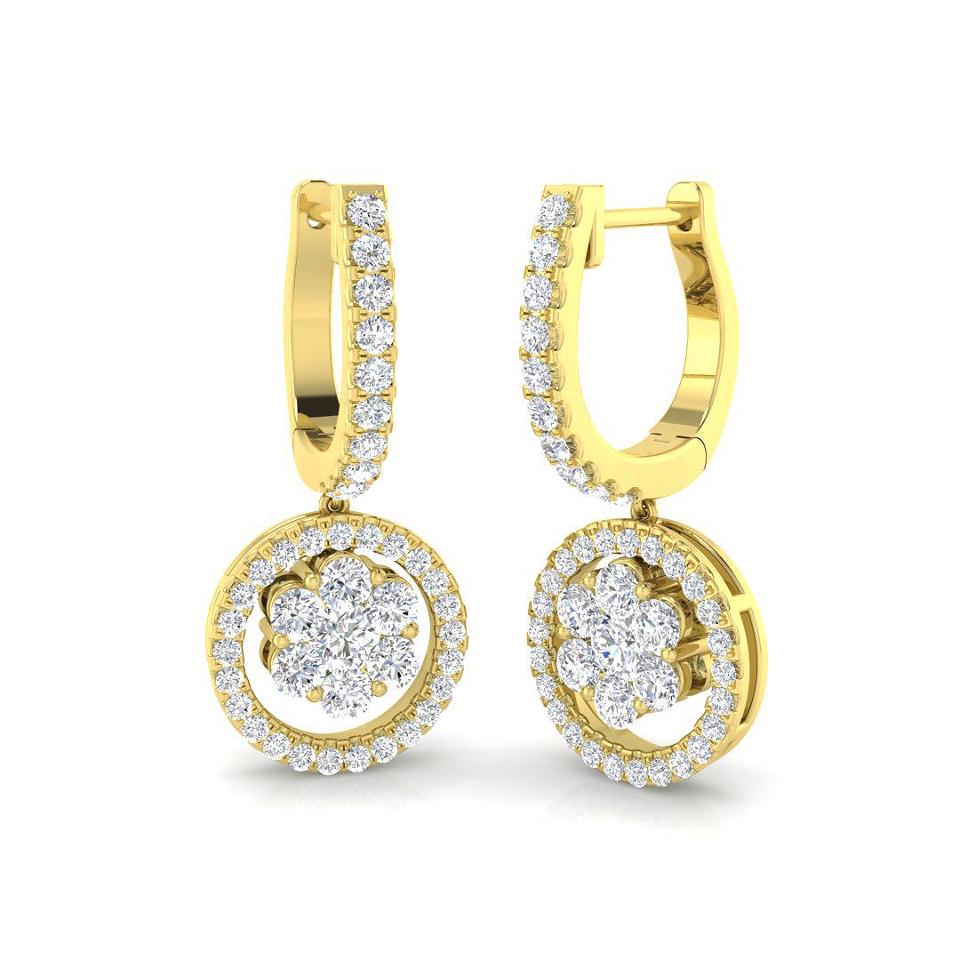 DNE0412 — Earrings - 9k Yellow Gold
