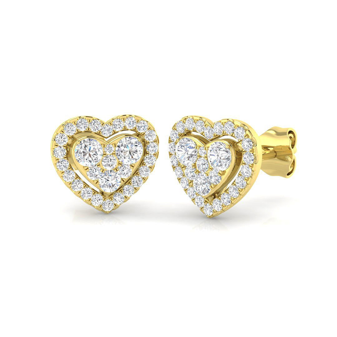 DNE0435 — Earrings - 9k Yellow Gold
