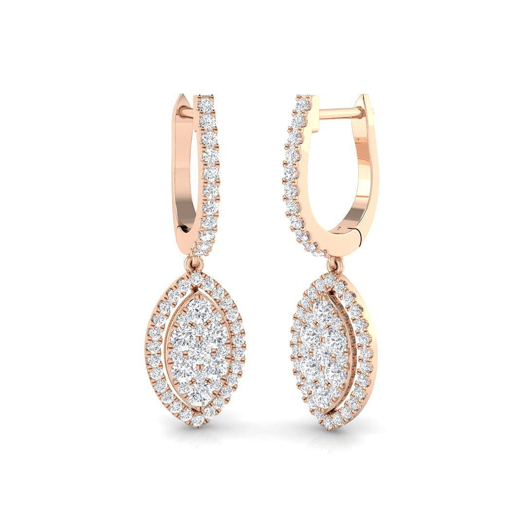 DNE0440 — Earrings - 9k Rose Gold