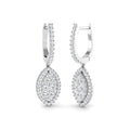 DNE0440 — Earrings - 9k White Gold