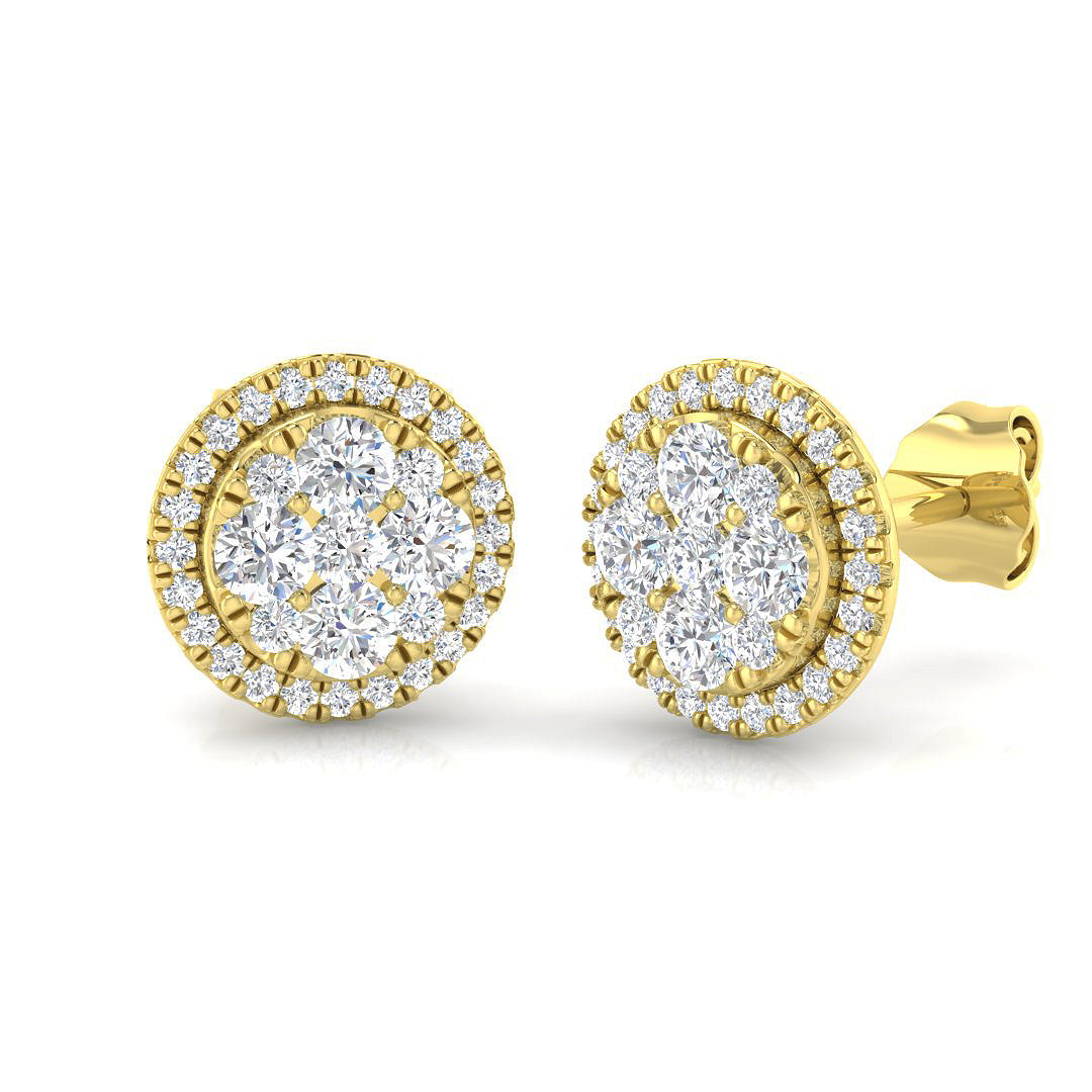 DNE0443 — Earrings - 9k Yellow Gold