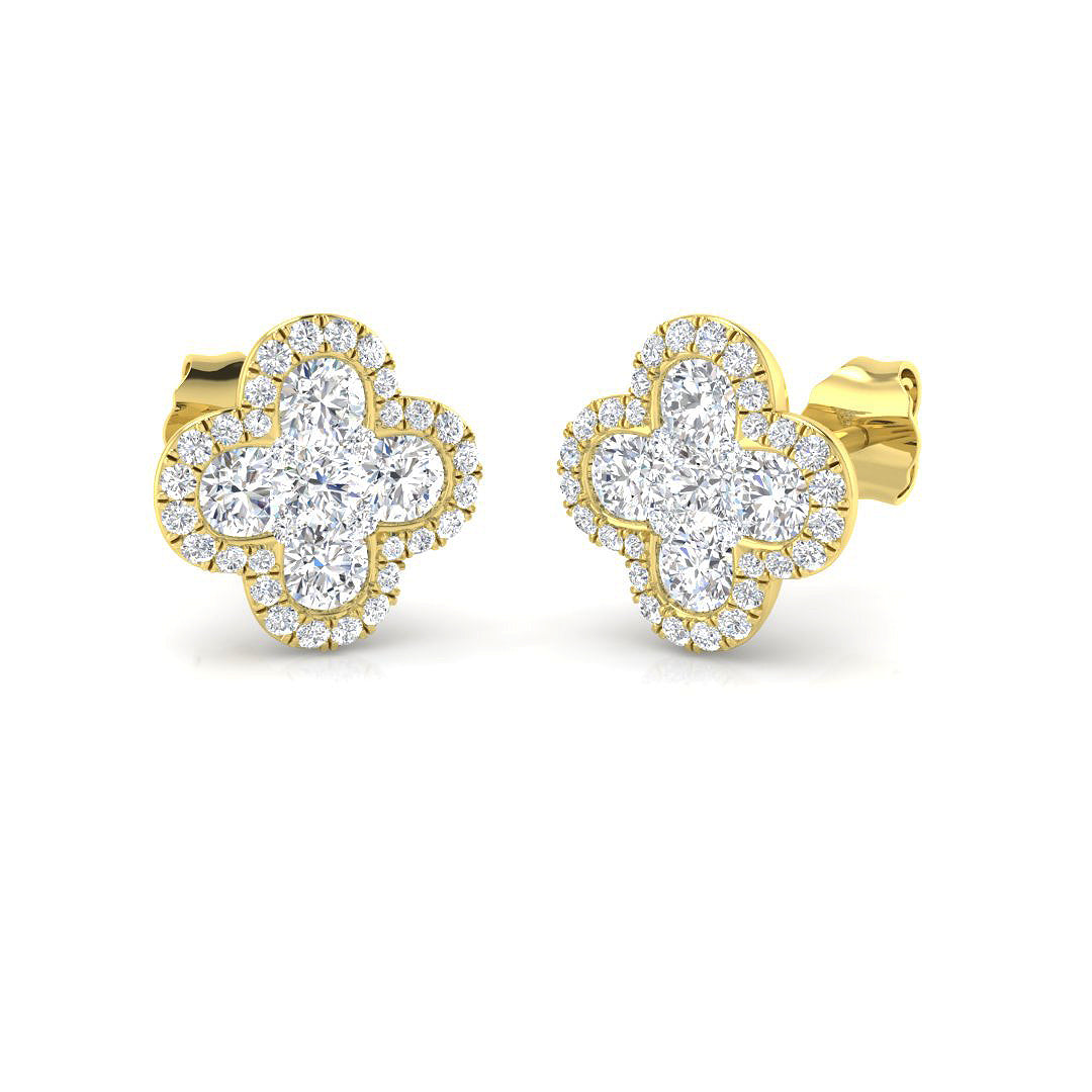 DNE0455 — Earrings - 9k Yellow Gold