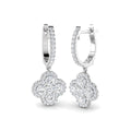 DNE0461 — Earrings - 9k White Gold