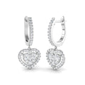 DNE0602 — Earrings - 9k White Gold