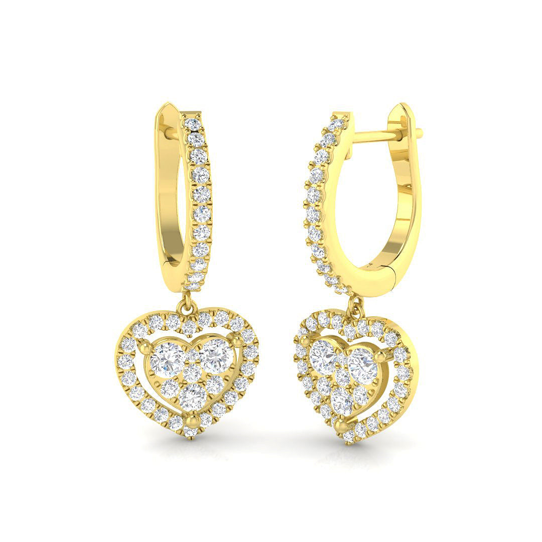 DNE0602 — Earrings - 9k Yellow Gold