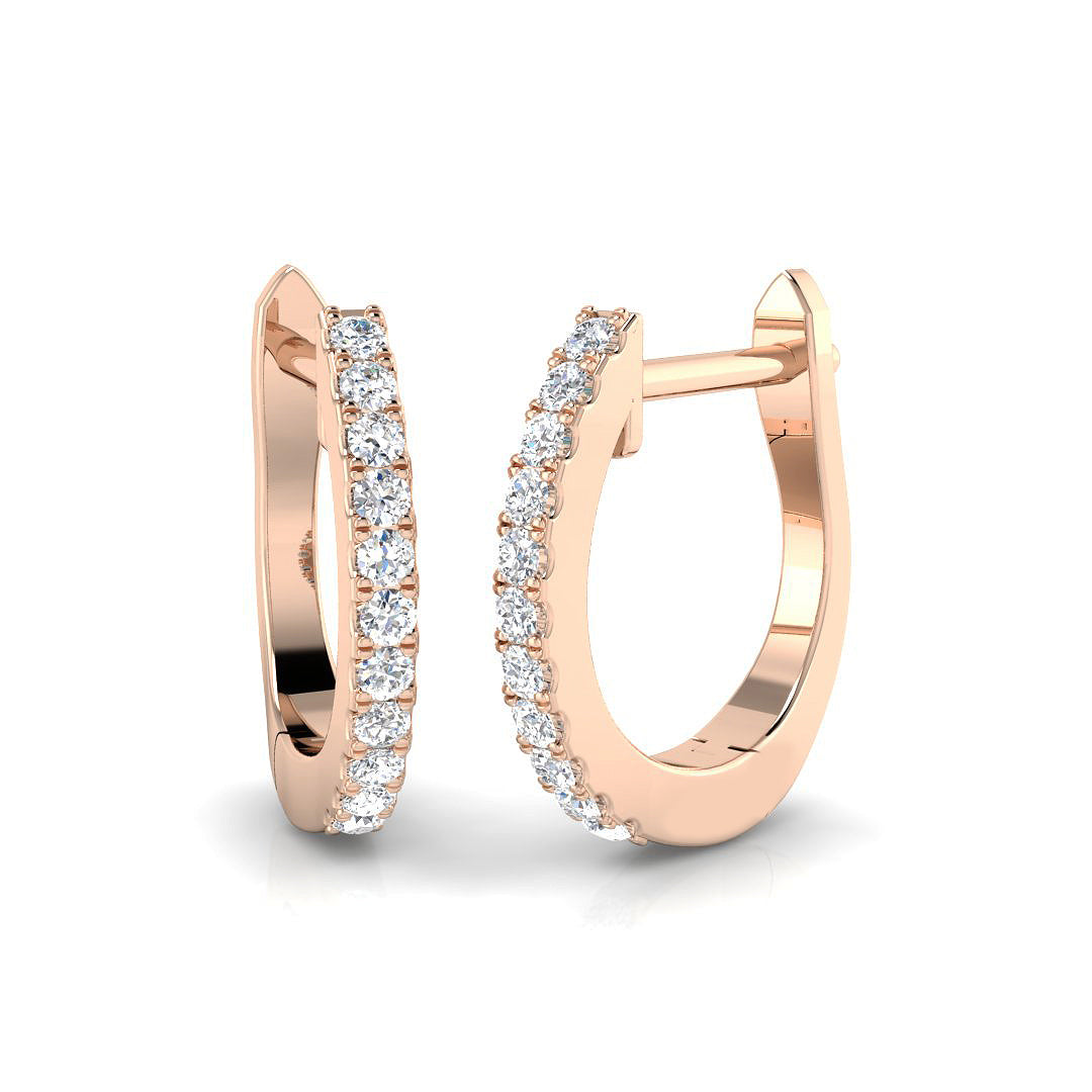 DNE140 — Earrings - 9k Rose Gold