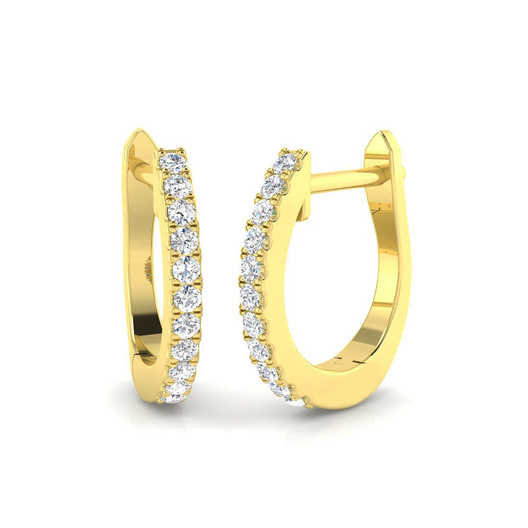 DNE140 — Earrings - 9k Yellow Gold
