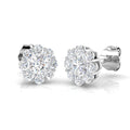 DNE275 — Earrings - 9k White Gold
