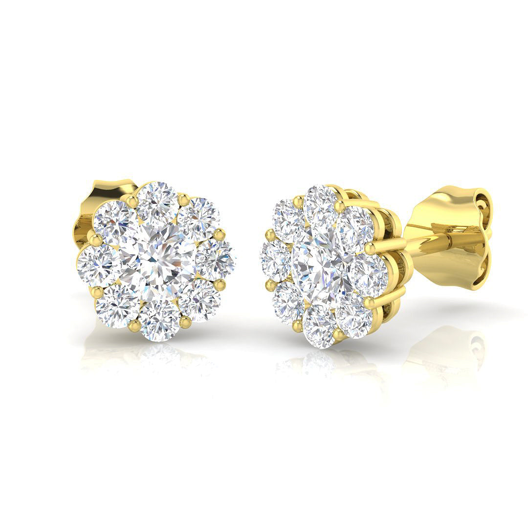 DNE275 — Earrings - 9k Yellow Gold