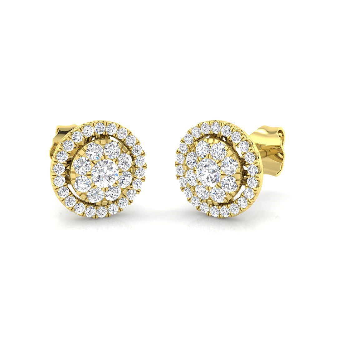DNE286 — Earrings - 9k Yellow Gold