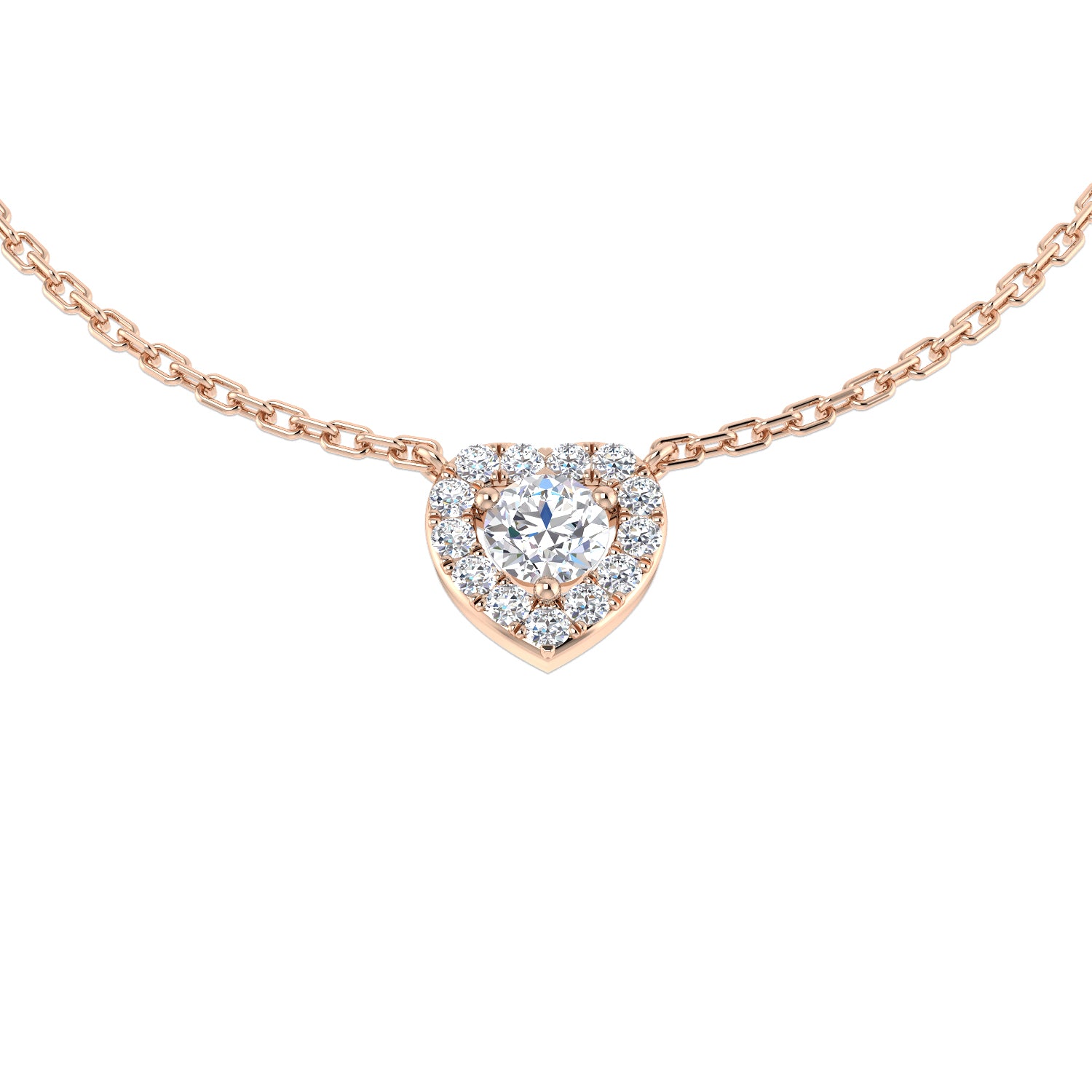 DNN0059 — Necklace - 9k Rose Gold