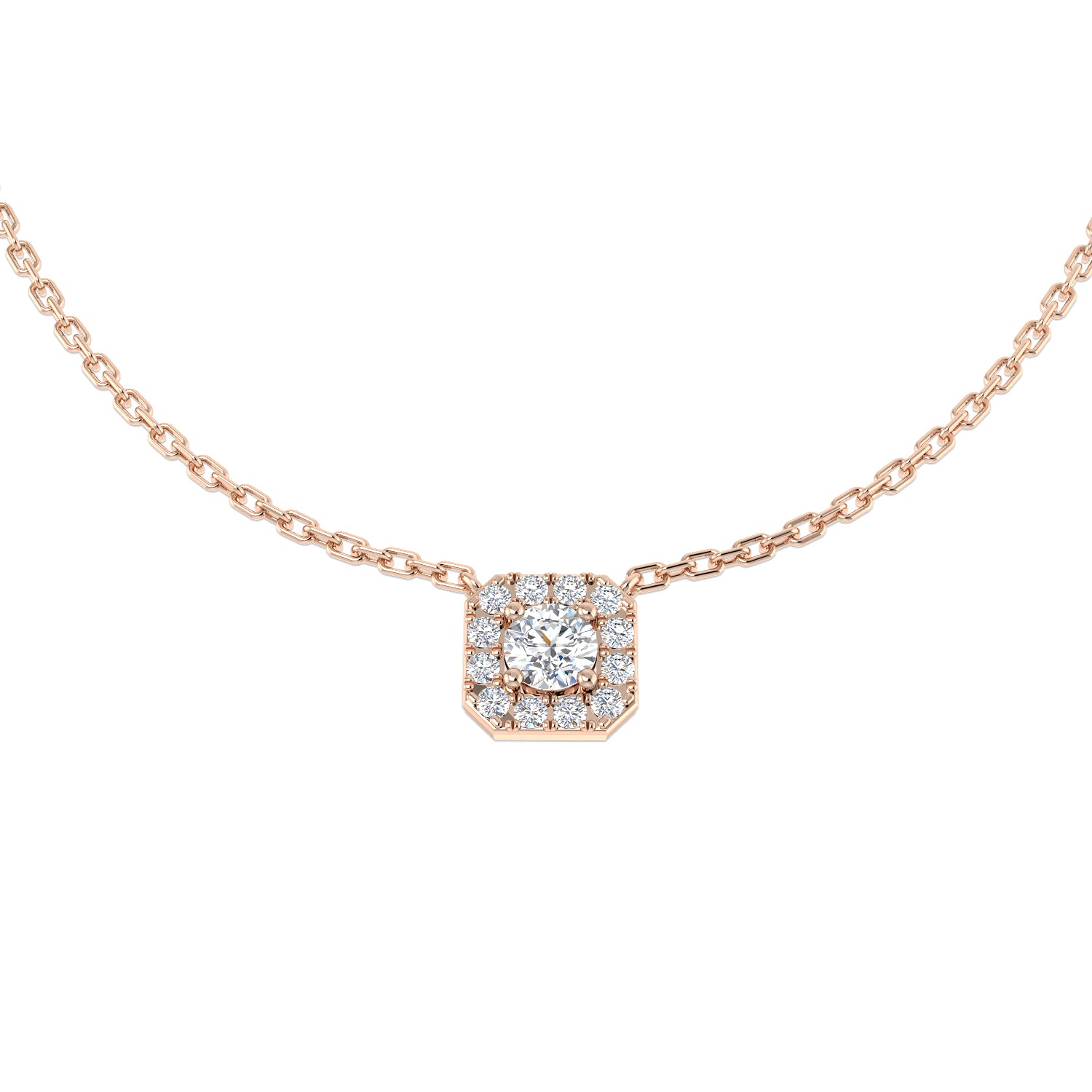 DNN0064 — Necklace - 9k Rose Gold