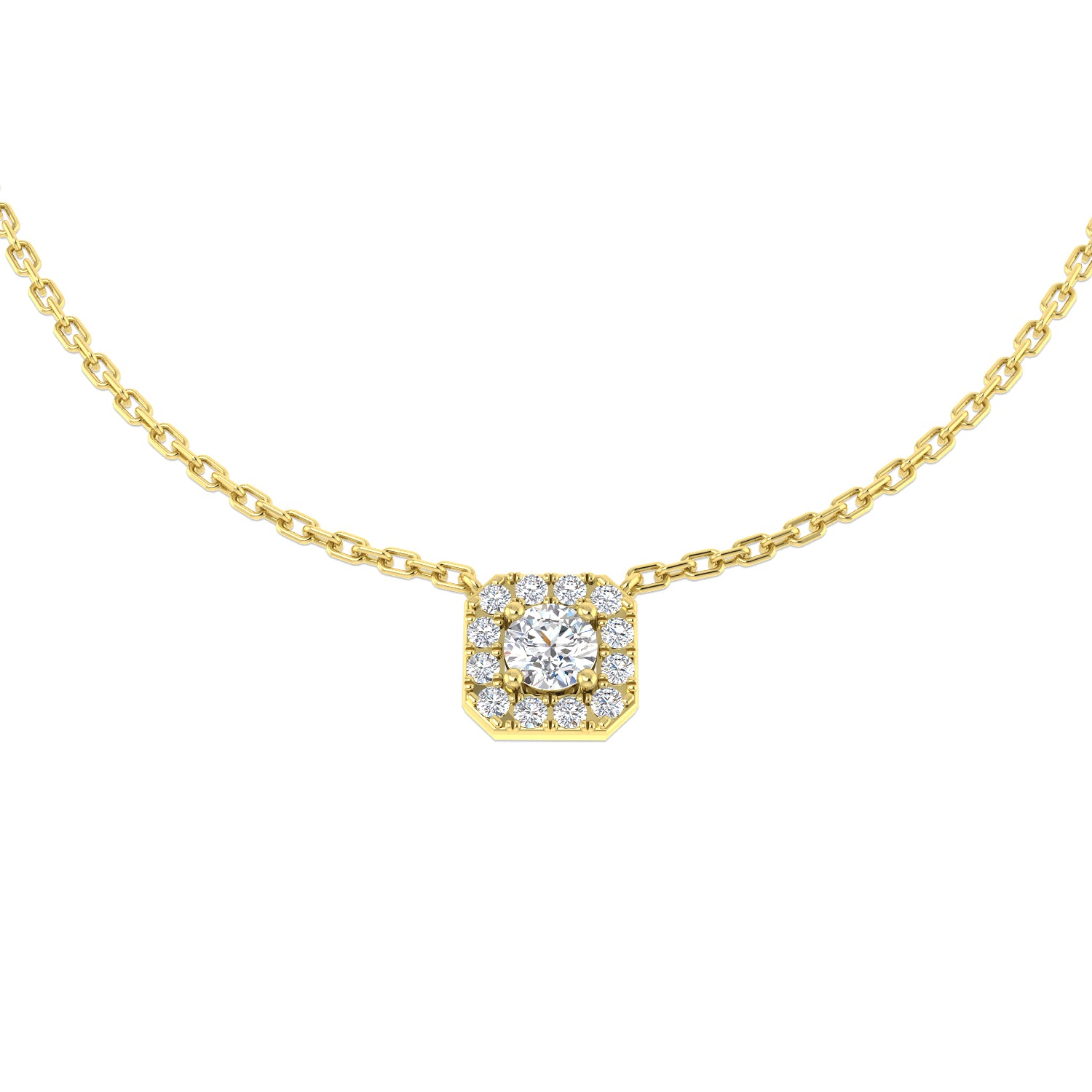 DNN0064 — Necklace - 9k Yellow Gold