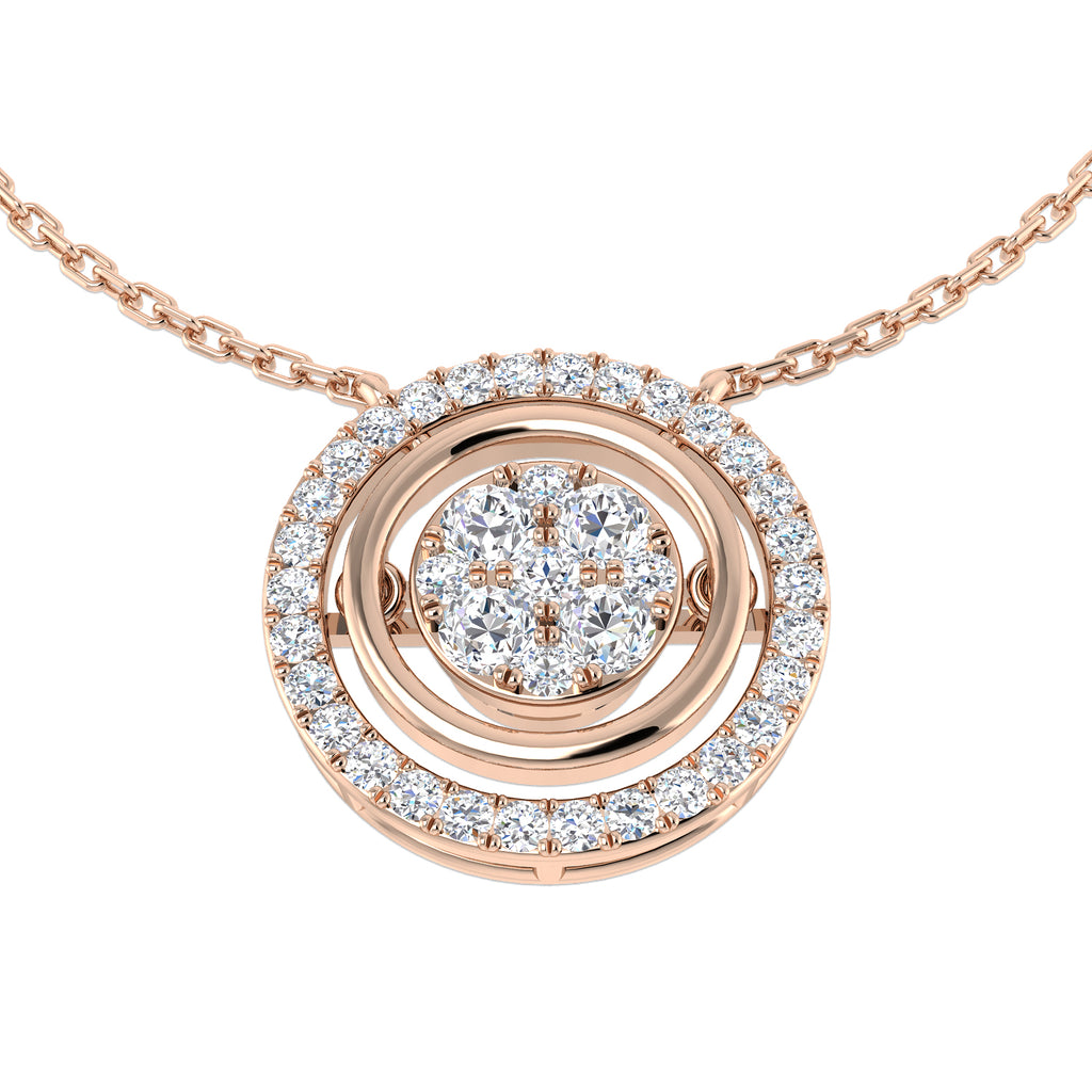 DNN0221 — Necklace - 9k Rose Gold