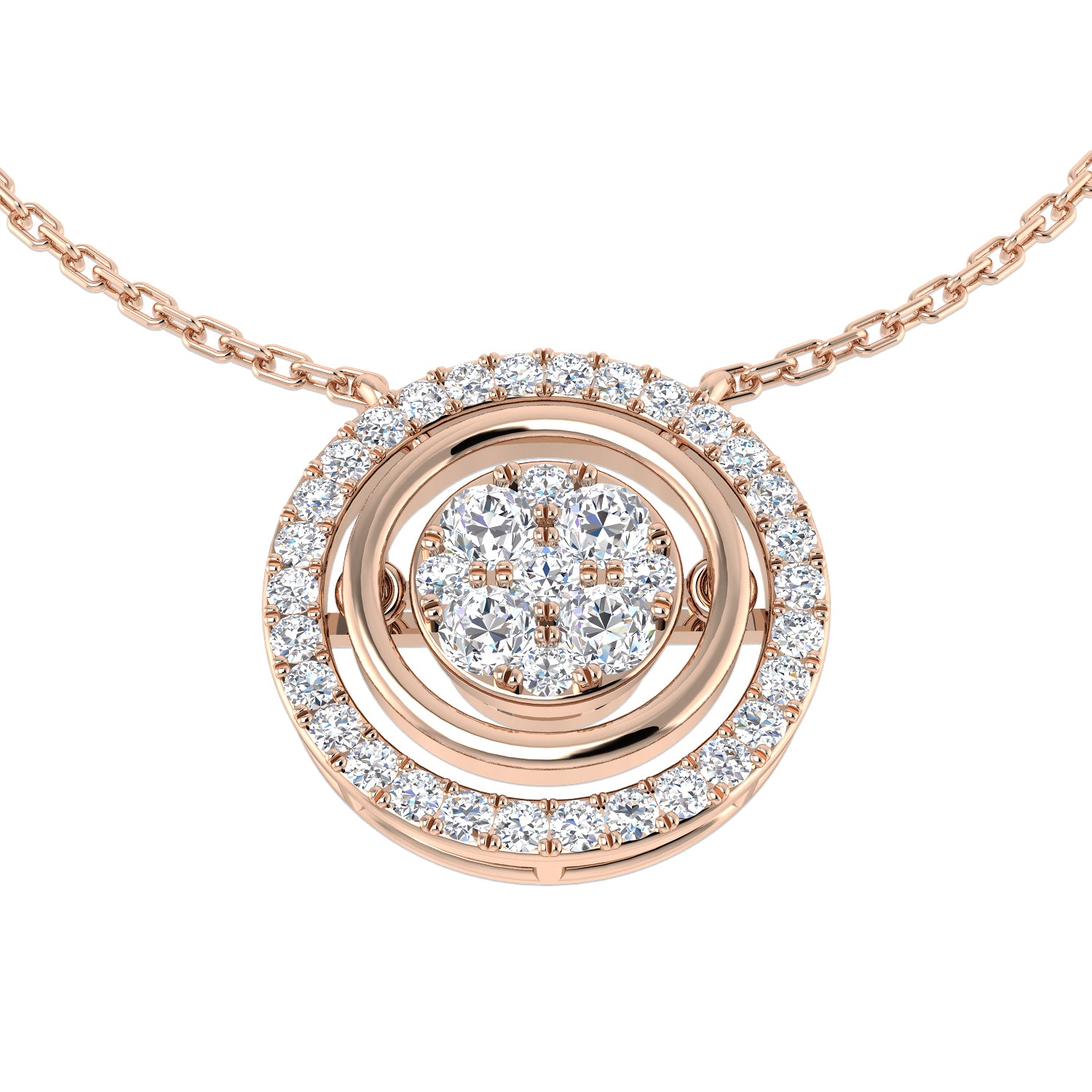 DNN0221 — Necklace - 9k Rose Gold
