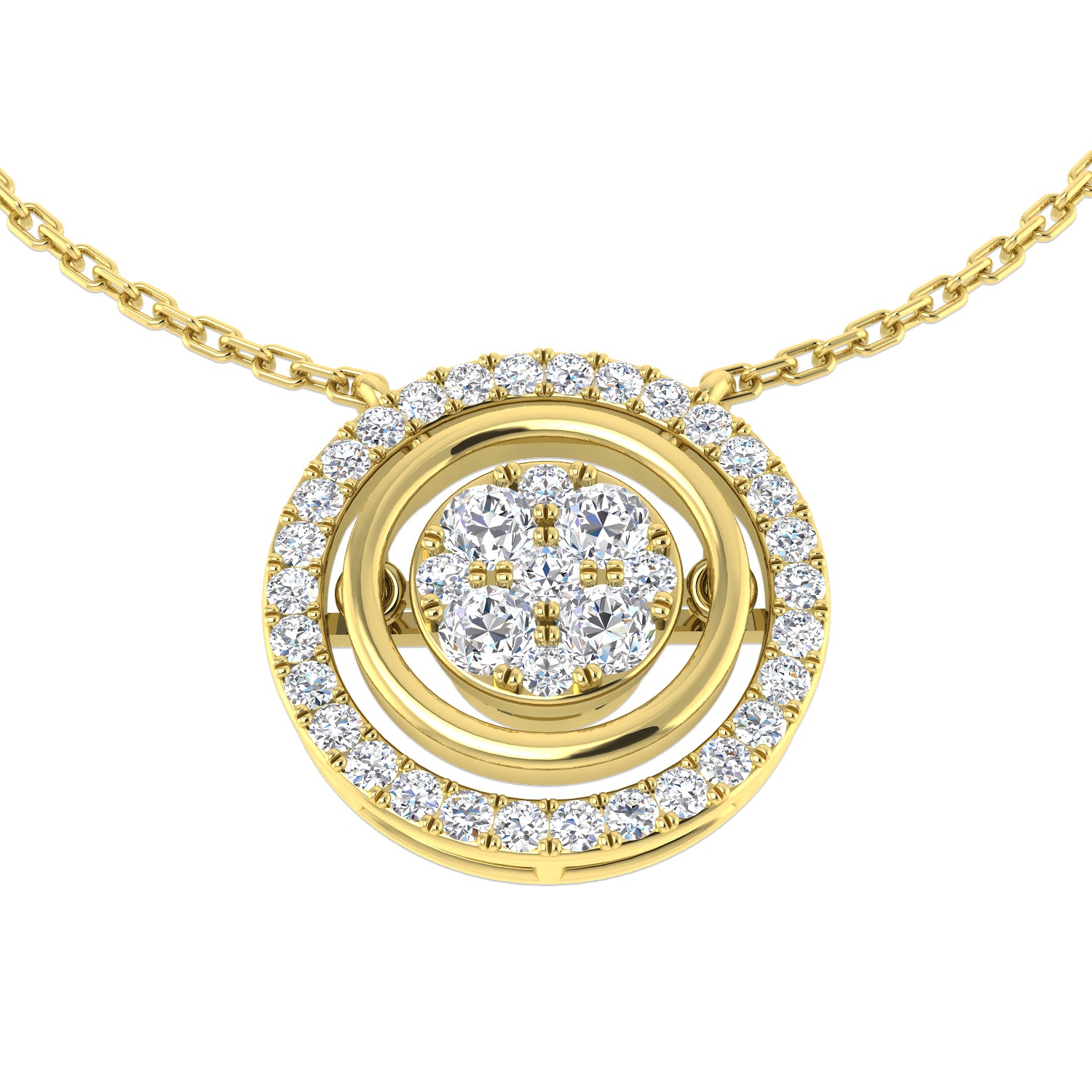 DNN0221 — Necklace - 9k Yellow Gold