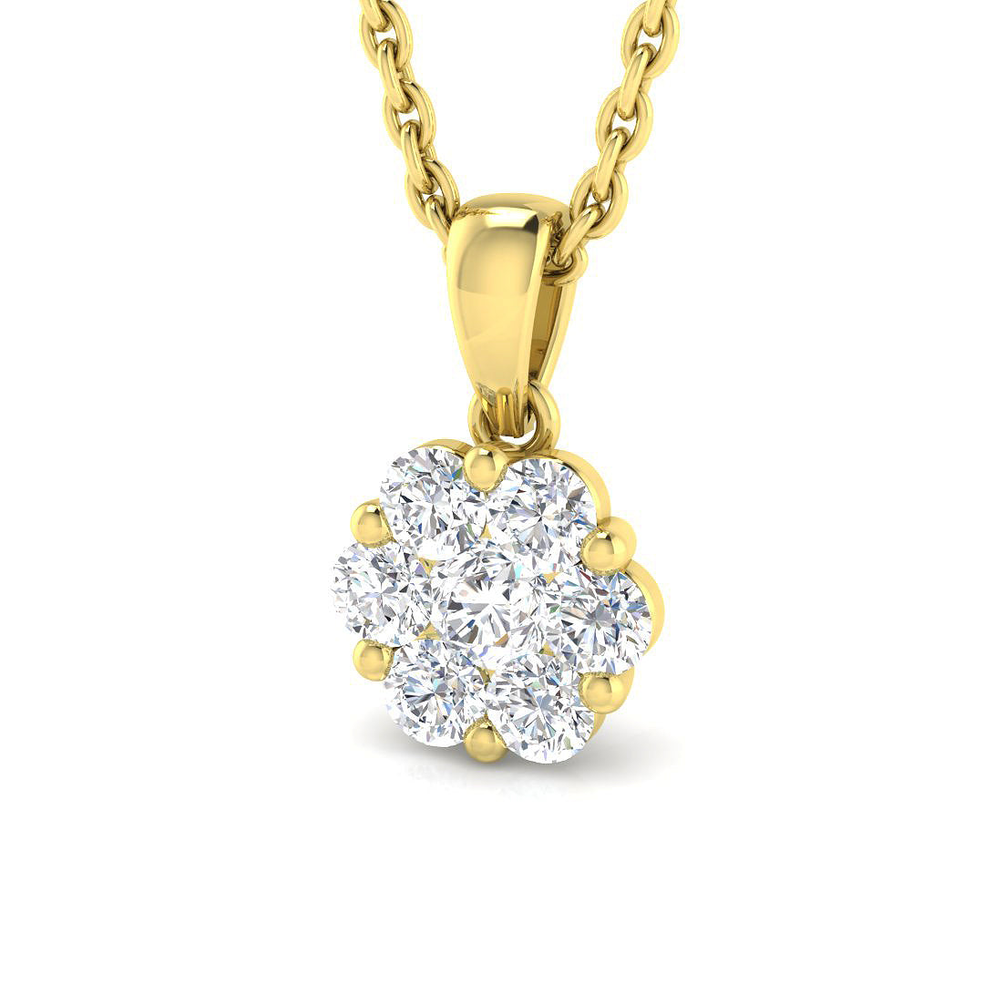 DNP028 — Pendant - 9k Yellow Gold