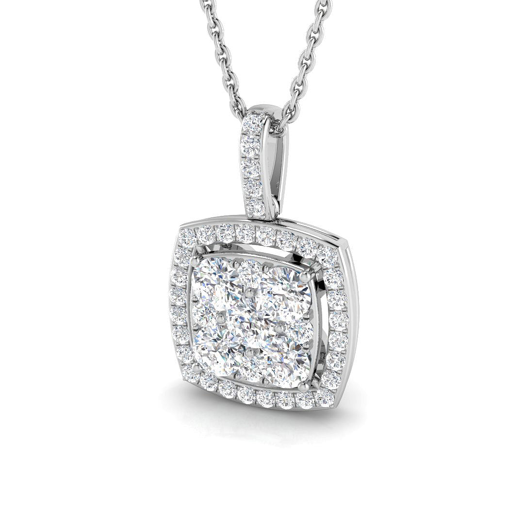 DNP0603 — Pendant - 9k White Gold