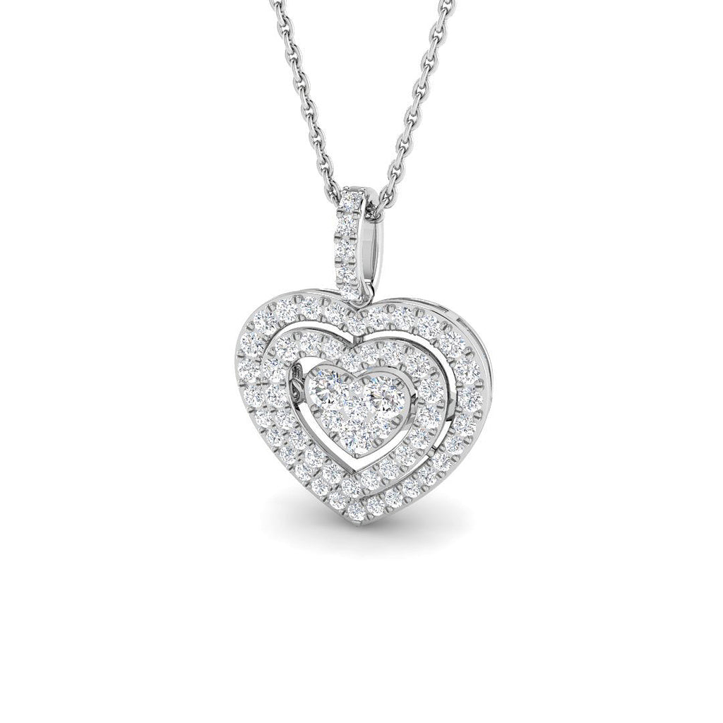 DNP0642 — Pendant - 9k White Gold