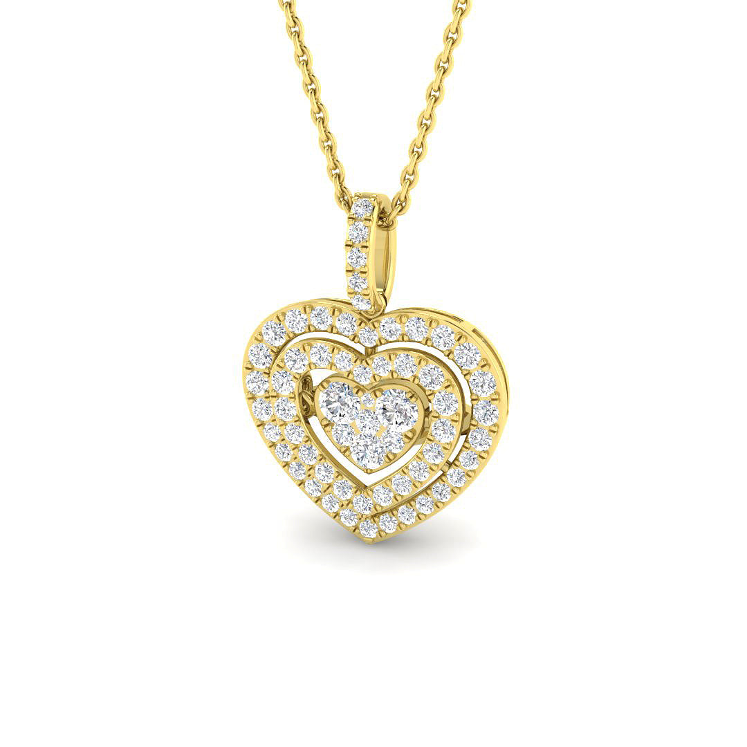 DNP0642 — Pendant - 9k Yellow Gold