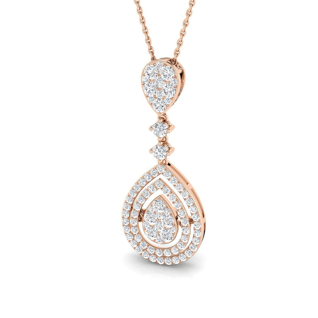 DNP0713 — Pendant - 9k Rose Gold