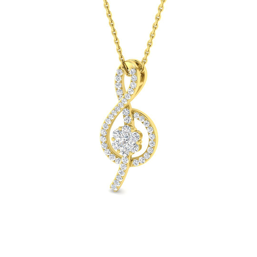 DNP190 — Pendant - 9k Yellow Gold