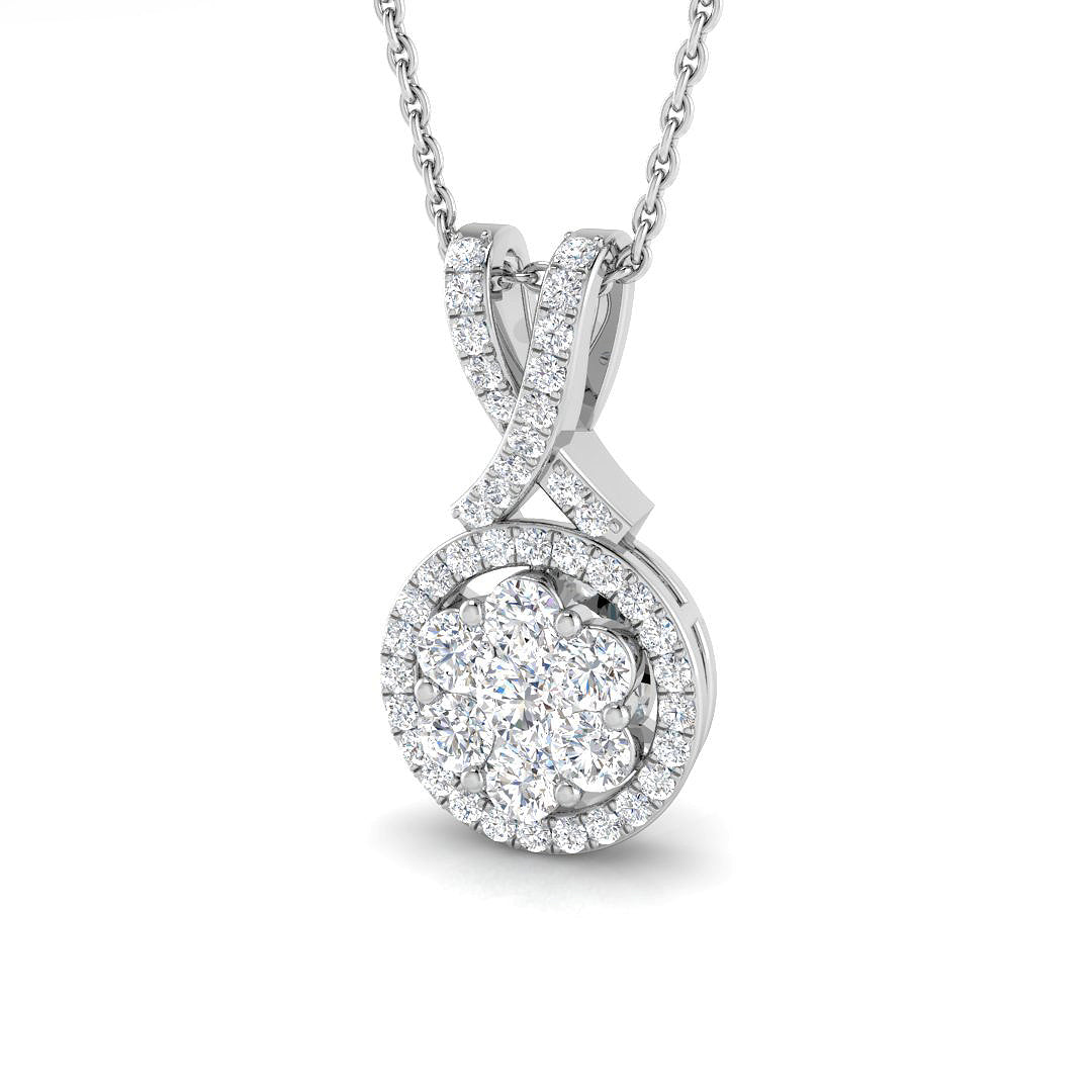 DNP210 — Pendant - 9k White Gold