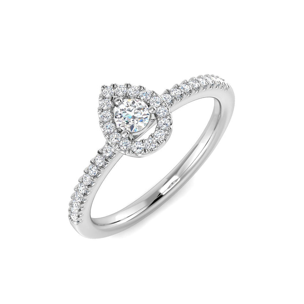 DNR0775 — Ring - 9k White Gold