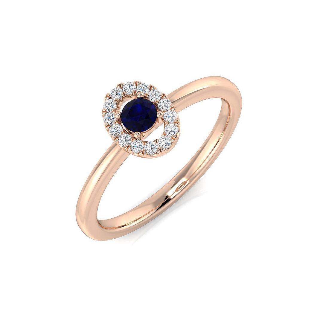 DNR0782 — Ring - 9k Rose Gold
