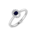 DNR0782 — Ring - 9k White Gold