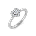DNR0795 — Ring - 9k White Gold