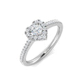 DNR0796 — Ring - 9k White Gold