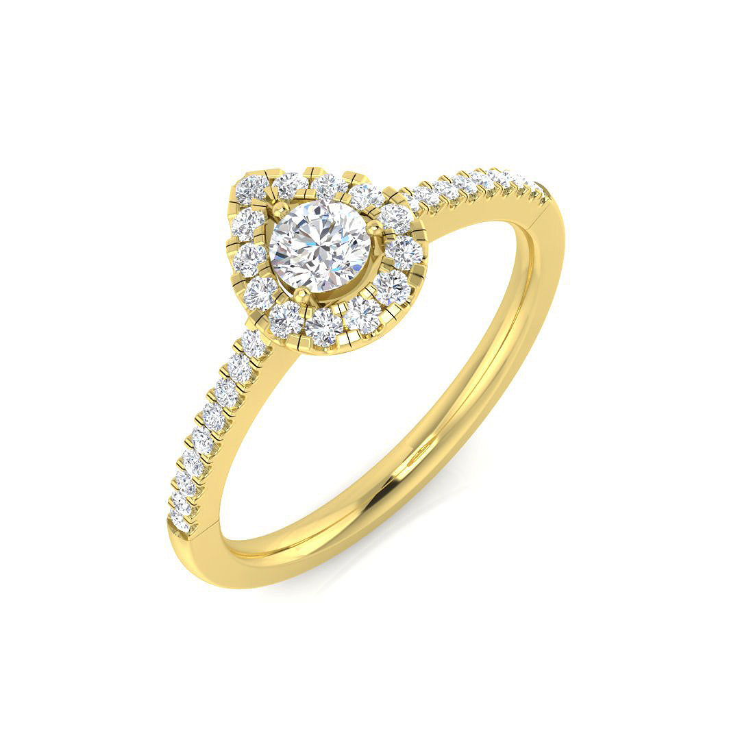 DNR0800 — Ring - 9k Yellow Gold