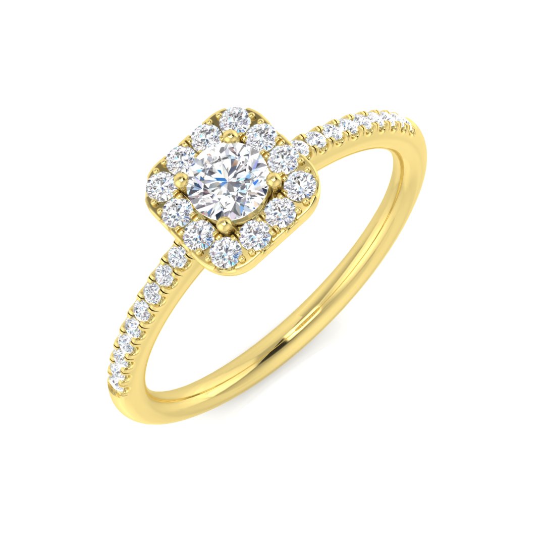 DNR0802 — Ring - 9k Yellow Gold