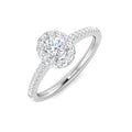 DNR0804 — Ring - 9k White Gold