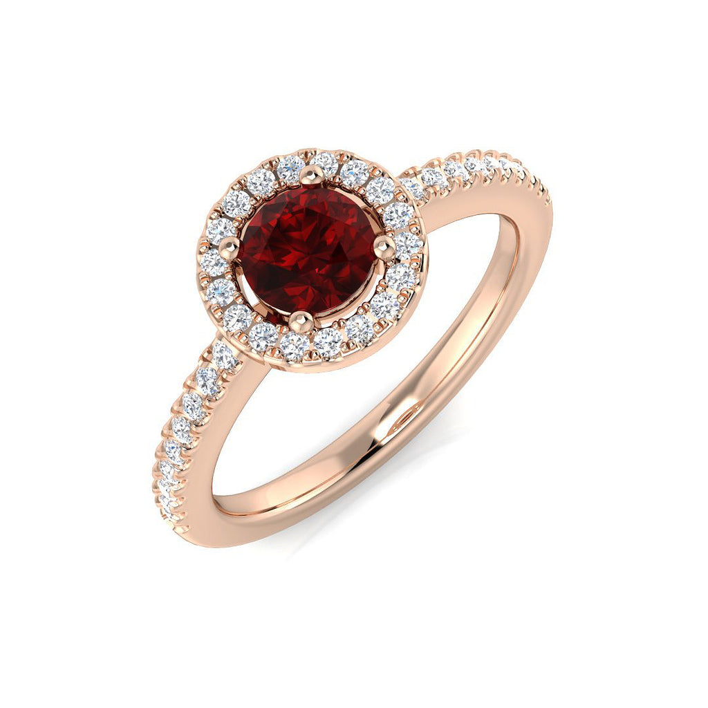 DNR0828 — Ring - 9k Rose Gold