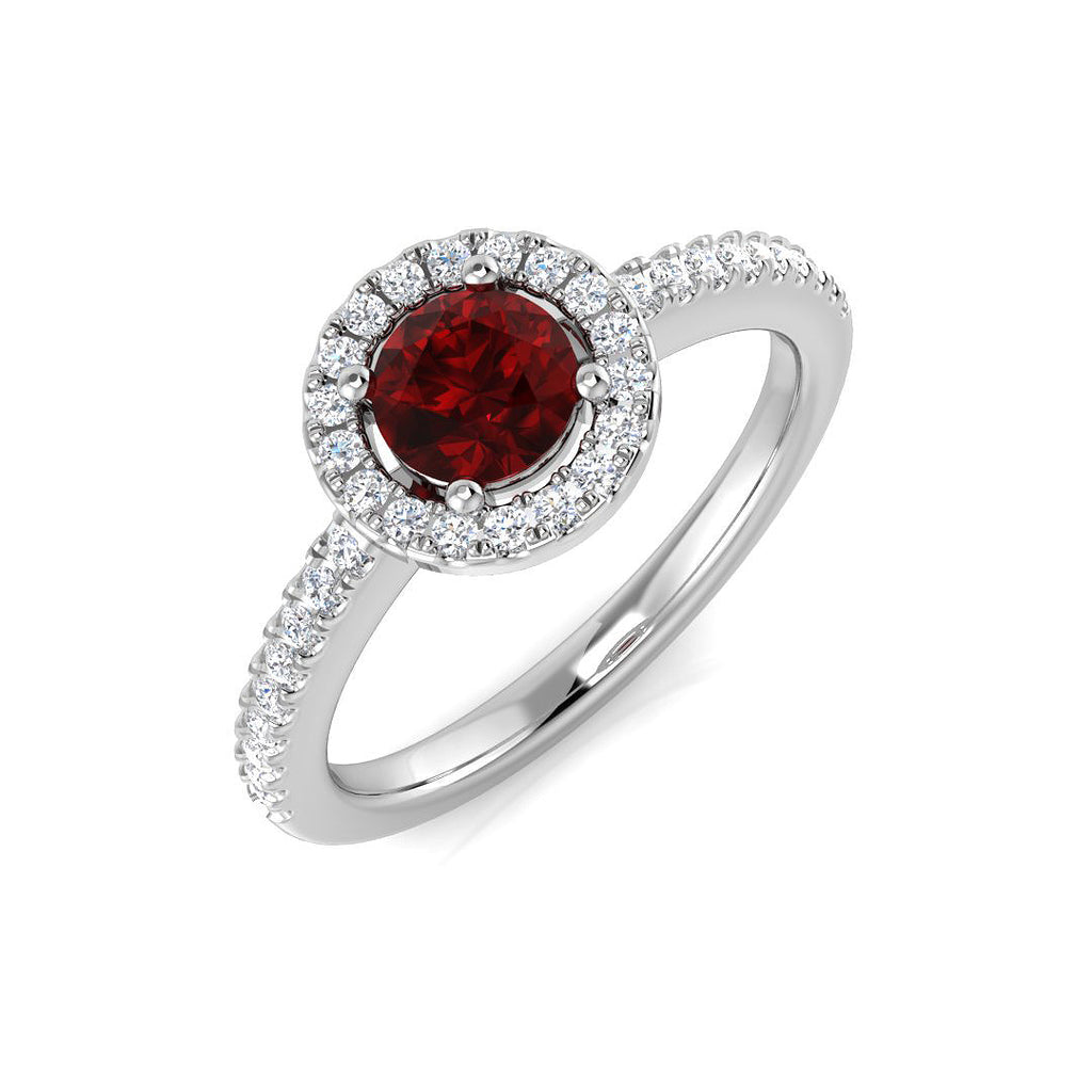 DNR0828 — Ring - 9k White Gold